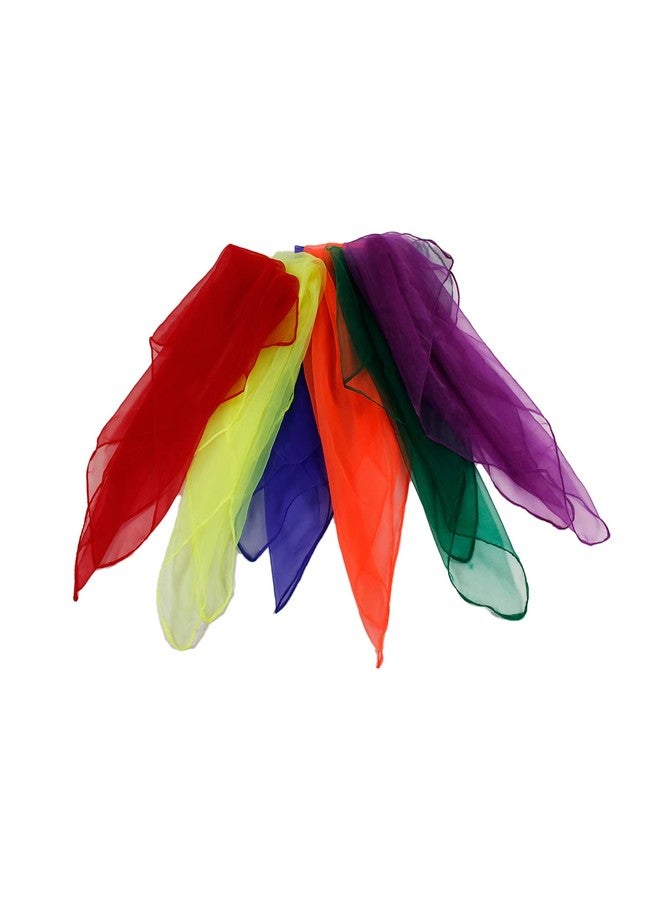 GISCO أوشحة رقص مربعة من جيسكو، أدوات سحرية للعروض | المقاس: 16 × 16 بوصة (12) - Image 3